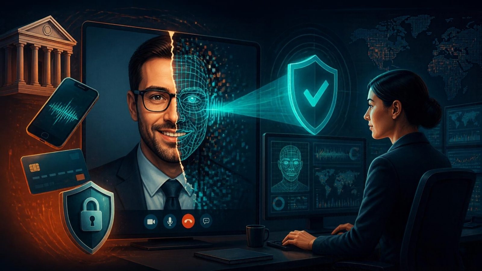 Deepfake Fraud Is Coming for Your Bank: How AI Scams Work in 2026 — and How Banks, Insurers and Customers Can Fight Back